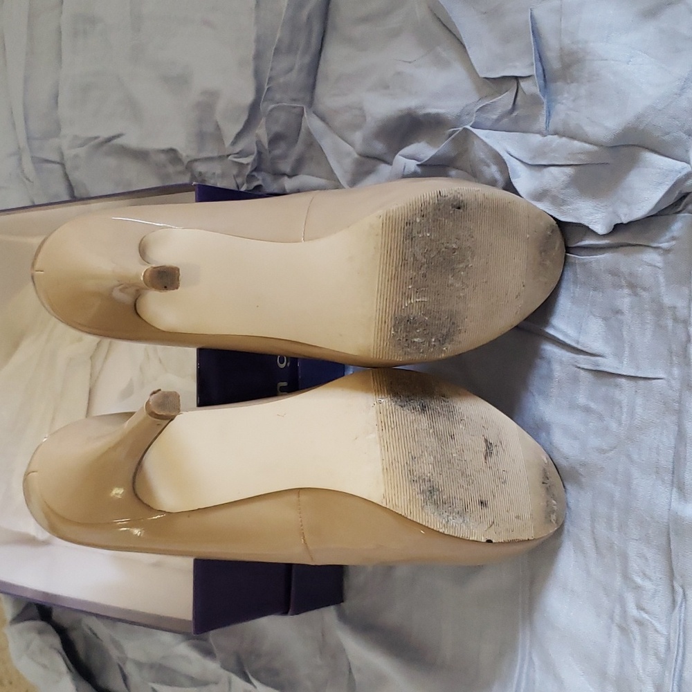 Madden Girl Nude Pump Heels - Picture 6 of 9